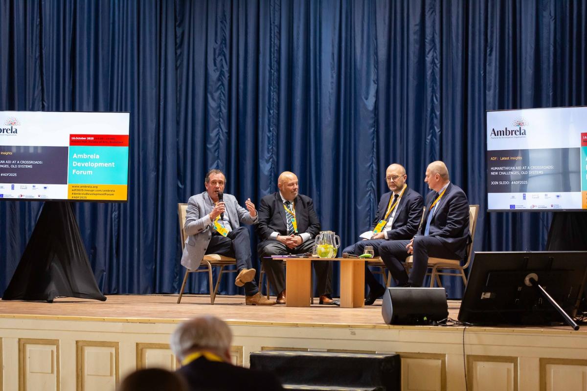 ADF 2025 - panelová diskusia na tému výziev humanitárnej pomoci