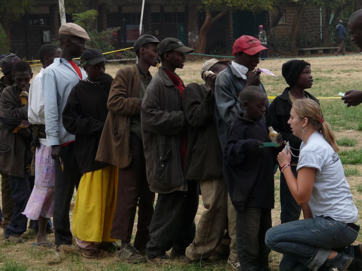 Terénna sociálna práca v Nairobi | © Archív D. Pecháčovej