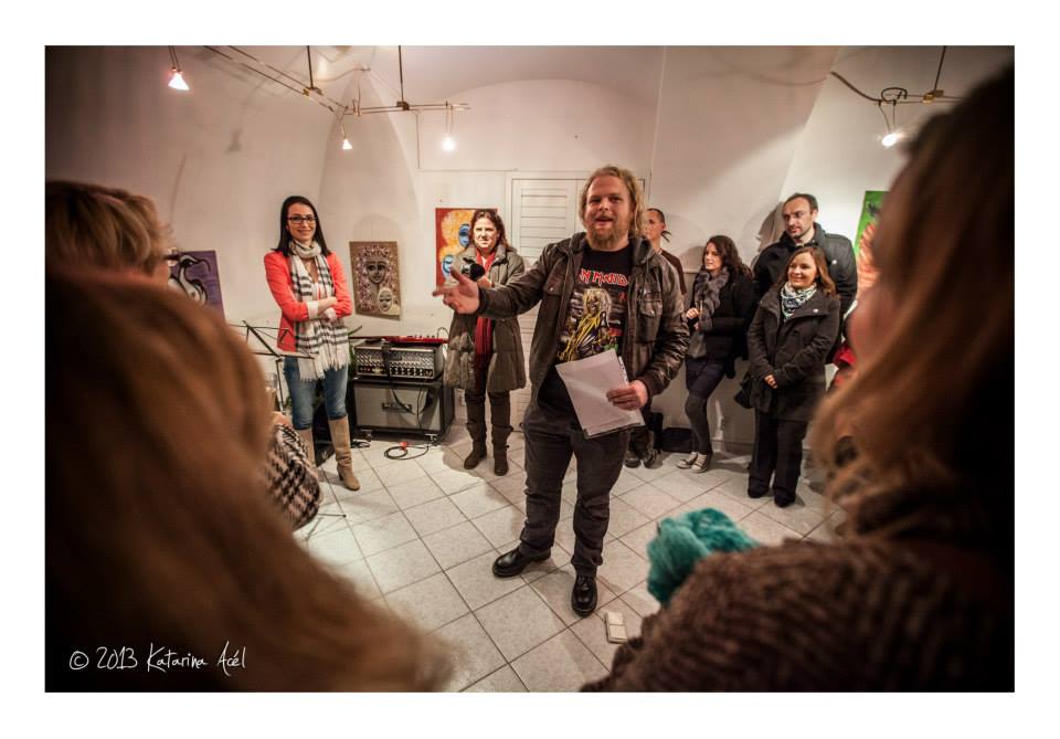 Krstný otec Plutošopu Štefan Chrappa | © Foto: Katarína Acelová
