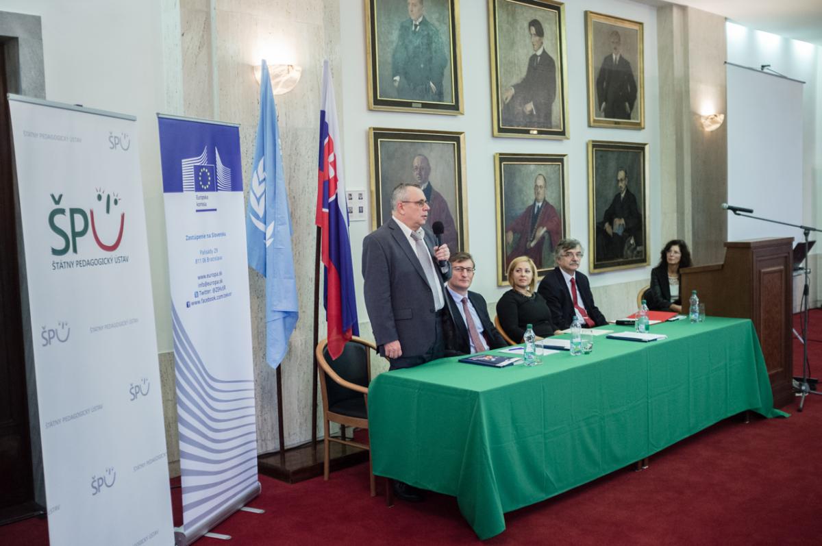 Európska dimenzia vo vzdelávaní v SR - priviítanie zo strany MŠVVŠ SR