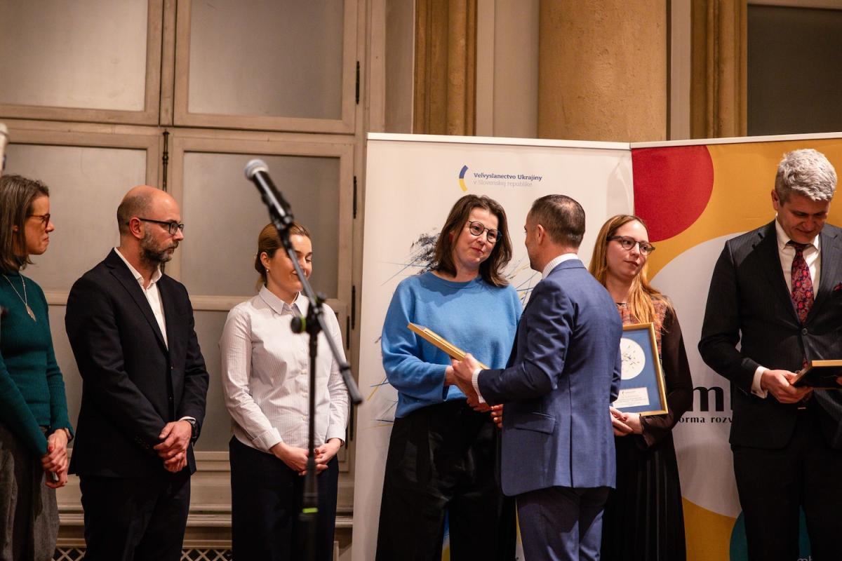 Commemoration 2026 - ocenenie pre kampaň Teplo pre Ukrajinu