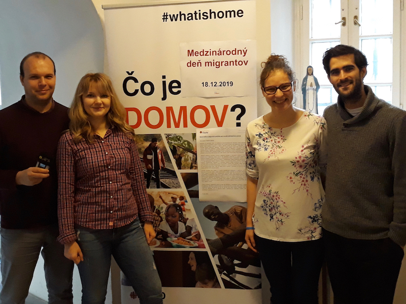 Tím SKCH počas podujatia International migrants day 2019