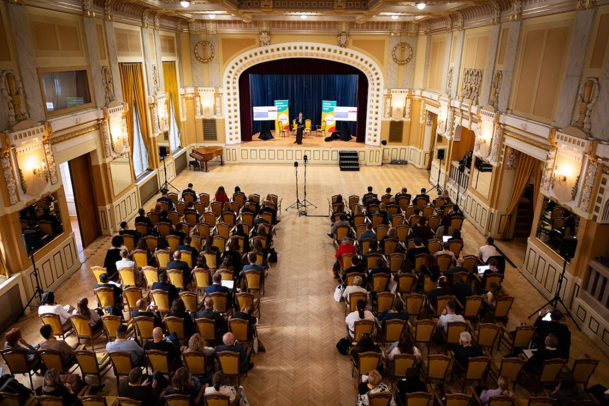 Počas príhovoru Daniela Kabu z Ambrely na ADF 2024