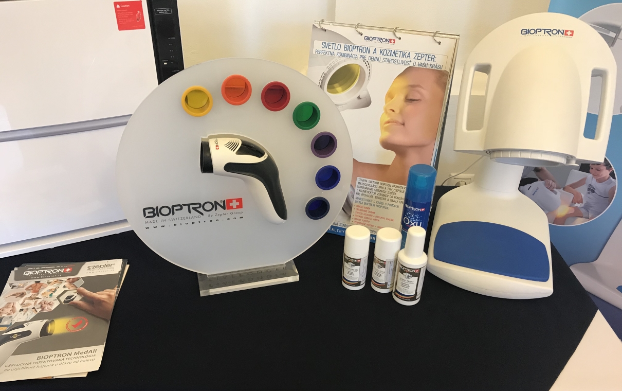 Prezentácia firmy Zepter a ich výrobkov Bioptron a Therapy Air iOn